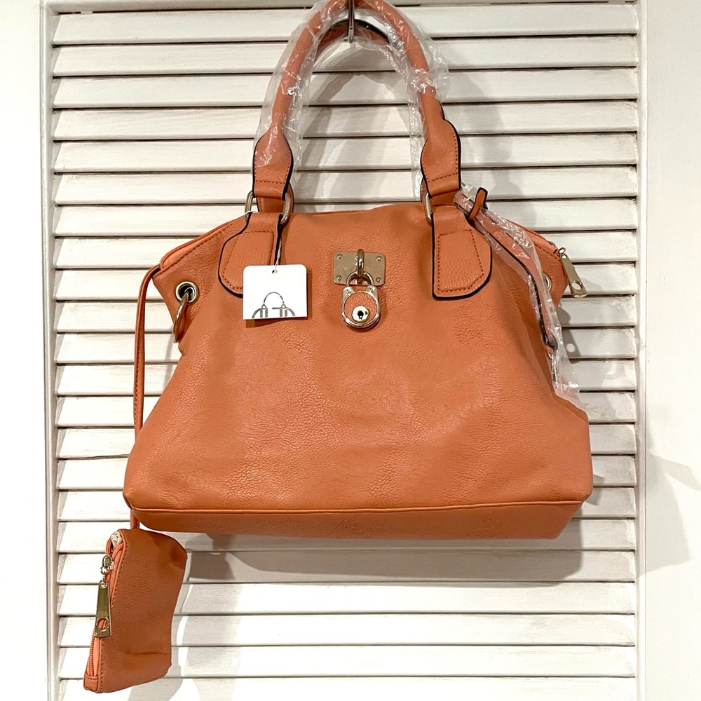 ALFA Faux Leather Bag